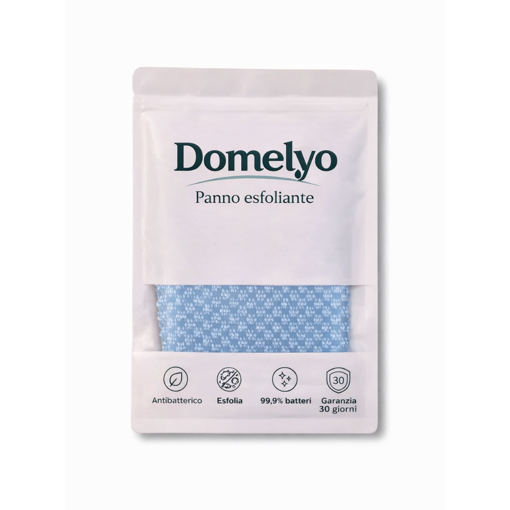 Ascugamano doccia esfoliante｜Domelyo®